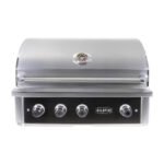 Wildfire Ranch Pro 36 Inch Black 304 Stainless Steel Freestanding Gas Grill - Image 3