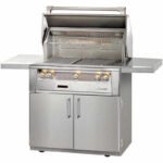 Alfresco ALXE 36-Inch Freestanding Gas Grill With Sear Zone And Rotisserie