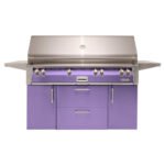 Alfresco 56" Luxury All-Grill Deluxe Cart - ALXE-56BFGC - Image 12