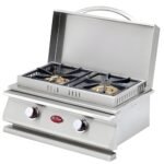 Cal Flame Deluxe Double Side by Side Side Burners with LED Lights BBQ19954P - Image 2