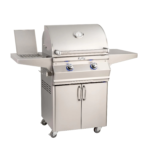 Fire Magic - Aurora A430S 24-Inch Propane Gas Grill With Side Burner And Analog Thermometer - A430S-7EAP-62 - Image 2