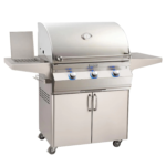 Fire Magic - Aurora A660S 30-Inch Propane Gas Grill With Side Burner And Analog Thermometer - A660S-7EAP-62 - Image 2