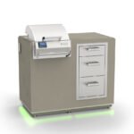 Fire Magic - 36" x 44" Electric Grill Island Bundle w/ Triple Drawer ID251-D-44SM