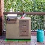 Fire Magic - 36" x 44" Electric Grill Island Bundle w/ Triple Drawer ID251-D-44SM - Image 2