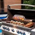 Napoleon Prestige 665 Freestanding Gas Grill with Infrared Rear Burner and Infrared Side Burner and Rotisserie Kit - Image 5