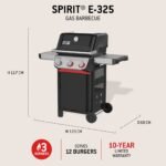 Weber Spirit E-325 Gas BBQ - Image 4
