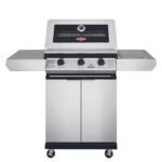 BeefEater 1200S 3 Burner Cabinet Trolley and sideburner