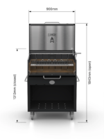 Flamery Small Asado PRO 2.1 Grill on Trolley - Image 11