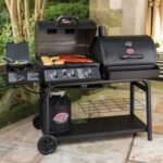 Char-Griller DUO Gas and Charcoal BBQ with Side Burner - Image 2