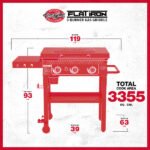 Char-Griller 3-Burner Flat Iron® Gas Griddle - Image 6