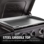 Char-Griller 3 Burner Flat Iron Gas Griddle Plancha BBQ - Image 2
