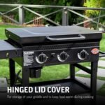 Char-Griller 3 Burner Flat Iron Gas Griddle Plancha BBQ - Image 5