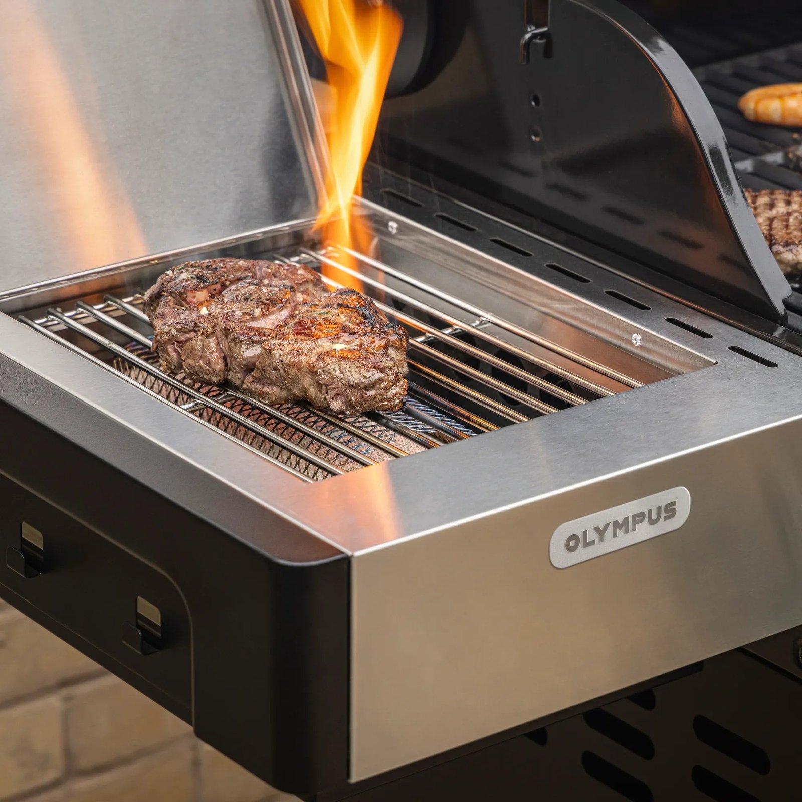 Fire Mountain Olympus Stainless Steel 5 Burner Gas BBQ (3+2) - Image 19