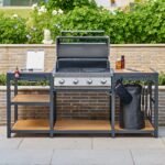 Grillstream Sanctuary Oak 4 Burner Outdoor Kitchen - Image 2