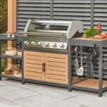 Grillstream Sanctuary Oak 6 Burner Outdoor Kitchen