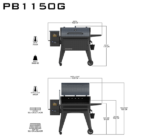 Pit Boss 1150G Navigator Wood Pellet Grill - Image 7