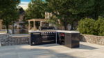 Mont Alpi Outdoor kitchen Black 6 Burner, Fridge, Sink and Weather Cover - Image 3