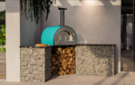Piccolo Pizza Oven Built in - Teal - Image 3
