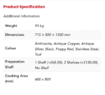 Alpha Pro Piccolo Wood-Fired Pizza Oven | Black - Image 11