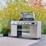 Grillstream Island 4 Burner Hybrid Gas & Charcoal BBQ