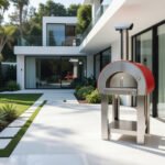 Alpha Pro Piccolo Wood-Fired Pizza Oven | Poppy Red