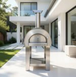 Alpha Pro Piccolo Wood-Fired Pizza Oven | Poppy Red - Image 4