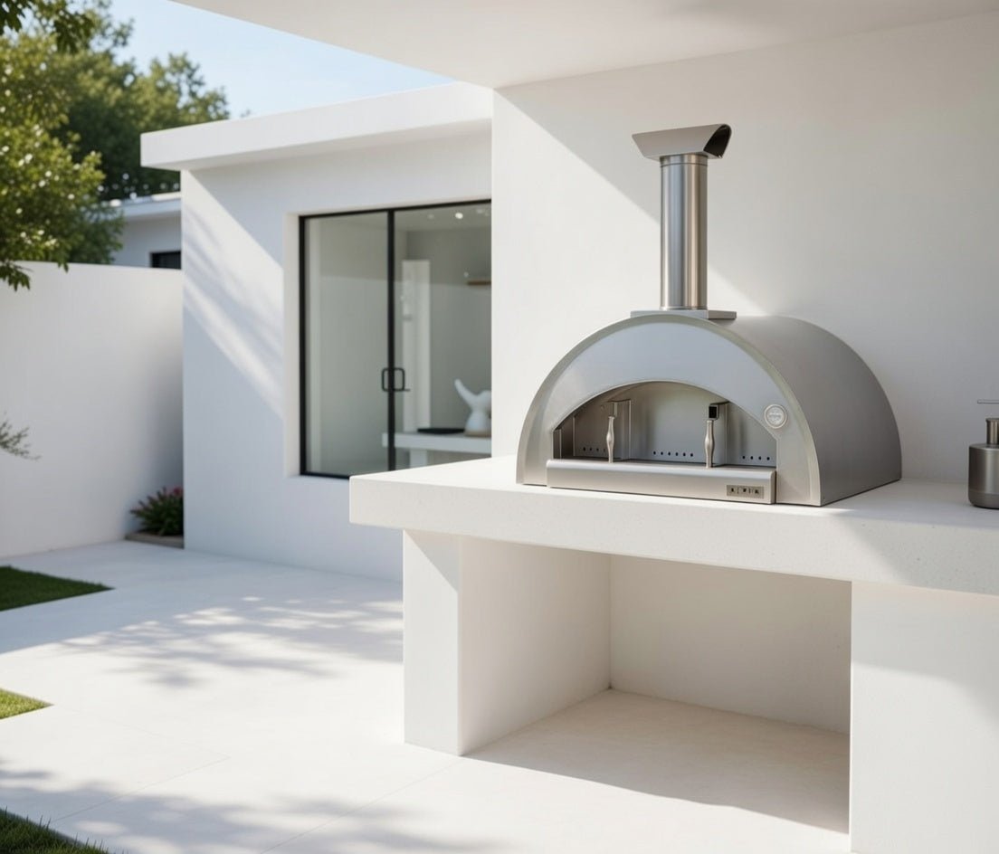 image_60_ad9446eb-bb1a-4e9a-8de0-4425507eca68 Grande Pizza Oven Built in - Antique Silver - Image 1