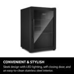 Caso Design Outdoor Fridge – Black Right-Hand Hinge, Compact Garden Beverage Cooler - Image 8