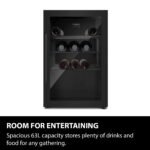 Caso Design Outdoor Fridge – Black Right-Hand Hinge, Compact Garden Beverage Cooler - Image 9