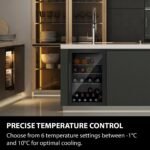 Caso Design Outdoor Fridge – Black Right-Hand Hinge, Compact Garden Beverage Cooler - Image 11