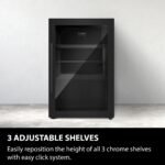 Caso Design Outdoor Fridge – Black Right-Hand Hinge, Compact Garden Beverage Cooler - Image 12