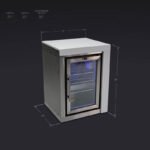 Mont Alpi Stainless Steel Fridge Unit - Image 9