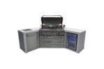 Mont Alpi 805 Deluxe Island Grill with Refrigerator Cabinet, Infrared Side Burner, & Rotisserie Kit - MAi805-D45FC - Image 2