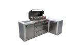 Mont Alpi 805 Deluxe Island Grill with Infrared Side Burner & Rotisserie Kit - Image 4