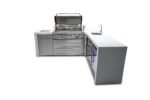 Mont Alpi 805 Deluxe Island L-Shape Grill with Beverage Center & Dual Fridge - MAi805-D90BEVFC - Image 3