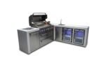 Mont Alpi 805 Deluxe Island L-Shape Grill with Beverage Center & Dual Fridge - MAi805-D90BEVFC - Image 4