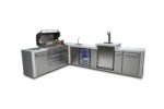 Mont Alpi Deluxe 90 Degree Island Grill with Kegerator and Beverage Centre - Image 5