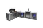 Mont Alpi 805 Deluxe Island Grill with Fridge, Kegerator, and Beverage Center - MAi805-D90KEGBEVFC - Image 2