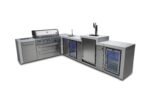 Mont Alpi 805 Deluxe Island Grill with Fridge, Kegerator, and Beverage Center - MAi805-D90KEGBEVFC - Image 4