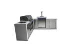 Mont Alpi 805 Deluxe Island with Kegerator and 90 Degree Corner - 6-Burner Grill, Stainless Steel - 3 Beer Taps - MAi805-D90KEG - Image 2