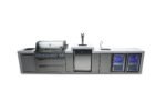 Mont Alpi Deluxe Island Grill 805 with Fridge, Kegerator & Beverage Centre