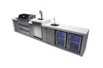 Mont Alpi Deluxe Island Grill 805 with Fridge, Kegerator & Beverage Centre - Image 2
