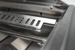 Mont Alpi 805 Black Stainless Steel BBQ Grill Island with 45-Degree Angled Corners - Image 10
