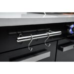 Mont Alpi Black Stainless Steel 4 Burner Island and Cover - Image 5