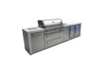 Mont Alpi Deluxe Island Grill with Beverage Centre, Refrigerator Cabinet, Infrared Side Burner, and Rotisserie Kit - MAi805-DBEVFC - Image 4
