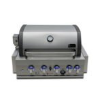 Mont Alpi Stainless Steel 32" Built In 4 Burner Grill