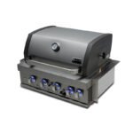 Mont Alpi Stainless Steel 32" Built In 4 Burner Grill - Image 3