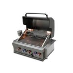 Mont Alpi Stainless Steel 32" Built In 4 Burner Grill - Image 5