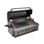 Mont Alpi Stainless Steel 44" Built In 6 Burner Grill - Image 4