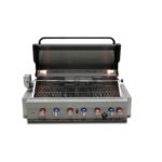 Mont Alpi Stainless Steel 44" Built In 6 Burner Grill - Image 5